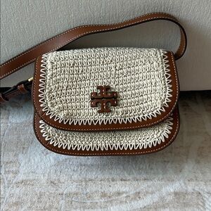 Tory Burch Britten Crossbody Saddle Bag